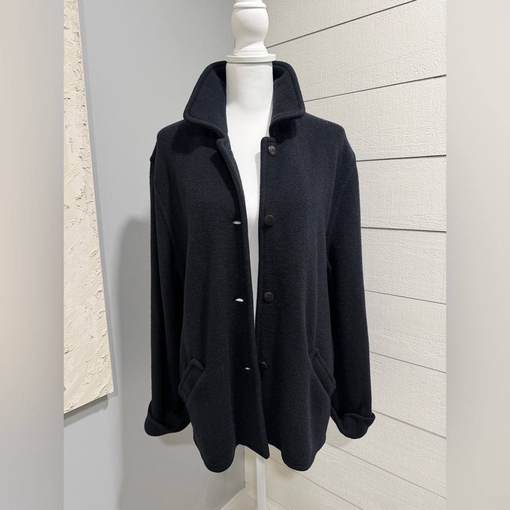 Jone’s New York Black Pea Coat